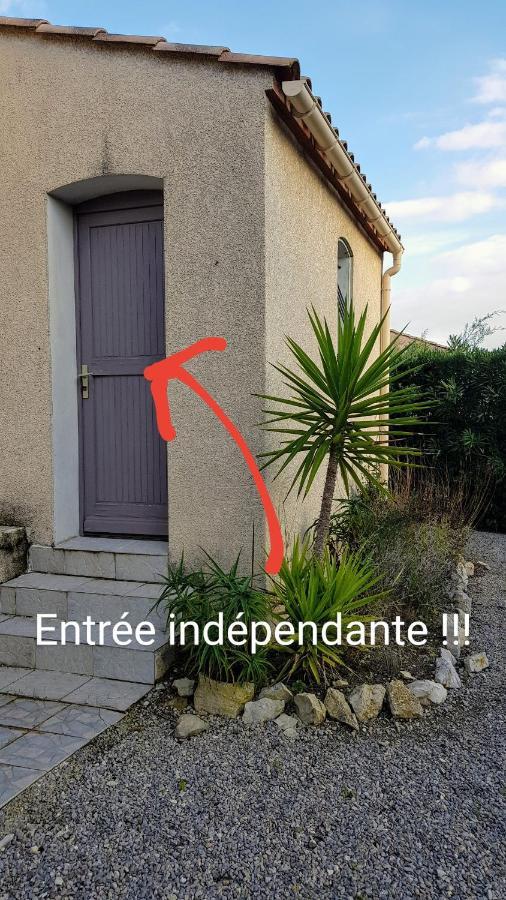 Studio Dans La Villa Les Cigales Lezignan-Corbieres Luaran gambar